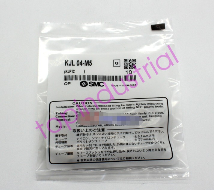 1Bag/10pcs New SMC KJL04-M5 KJL04M5 Fittings Free Shipping #SM #G