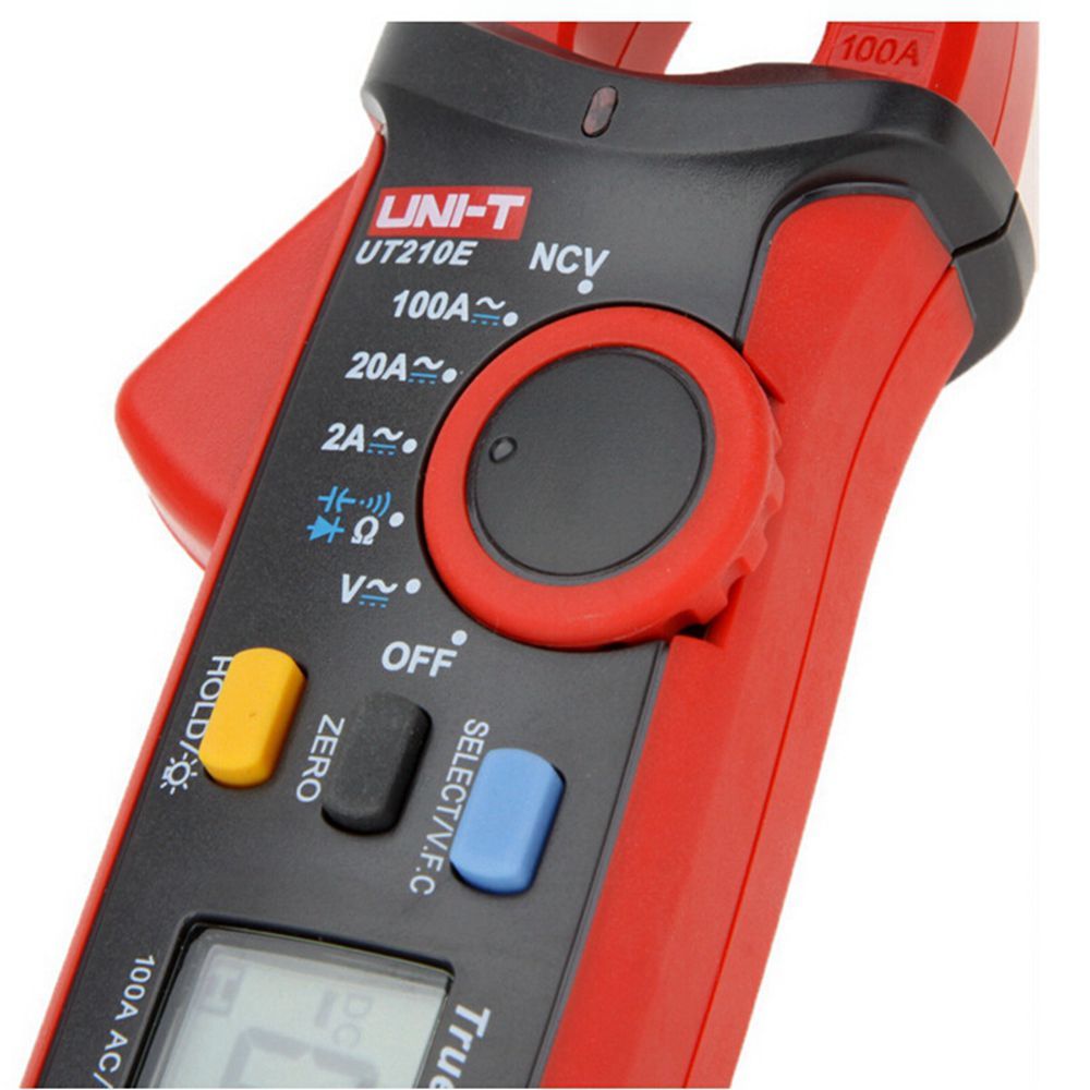 UNI T UT210E TRUE RMS Digital Clamp Meter AC DC Ammeter Voltmeter Ohmmeter
