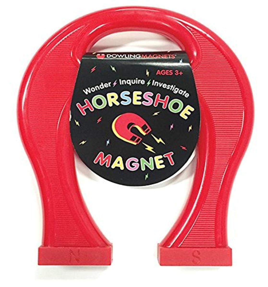 Giant Horseshoe Magnet for Kids (Big Magnet: 8.5 inches x 7 inches x 1.125 in…