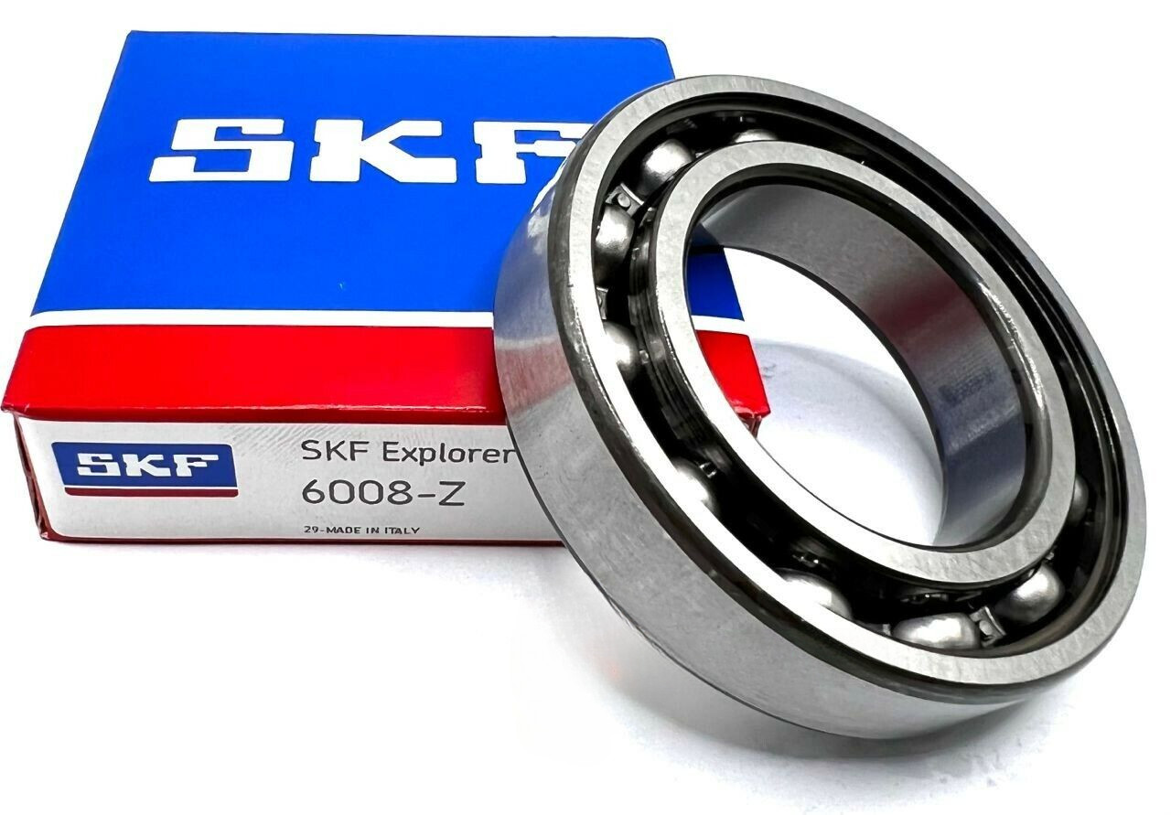 SKF 6008 Z BALL BEARING, METAL SHIELDED ONE SIDE 40x68x15mm