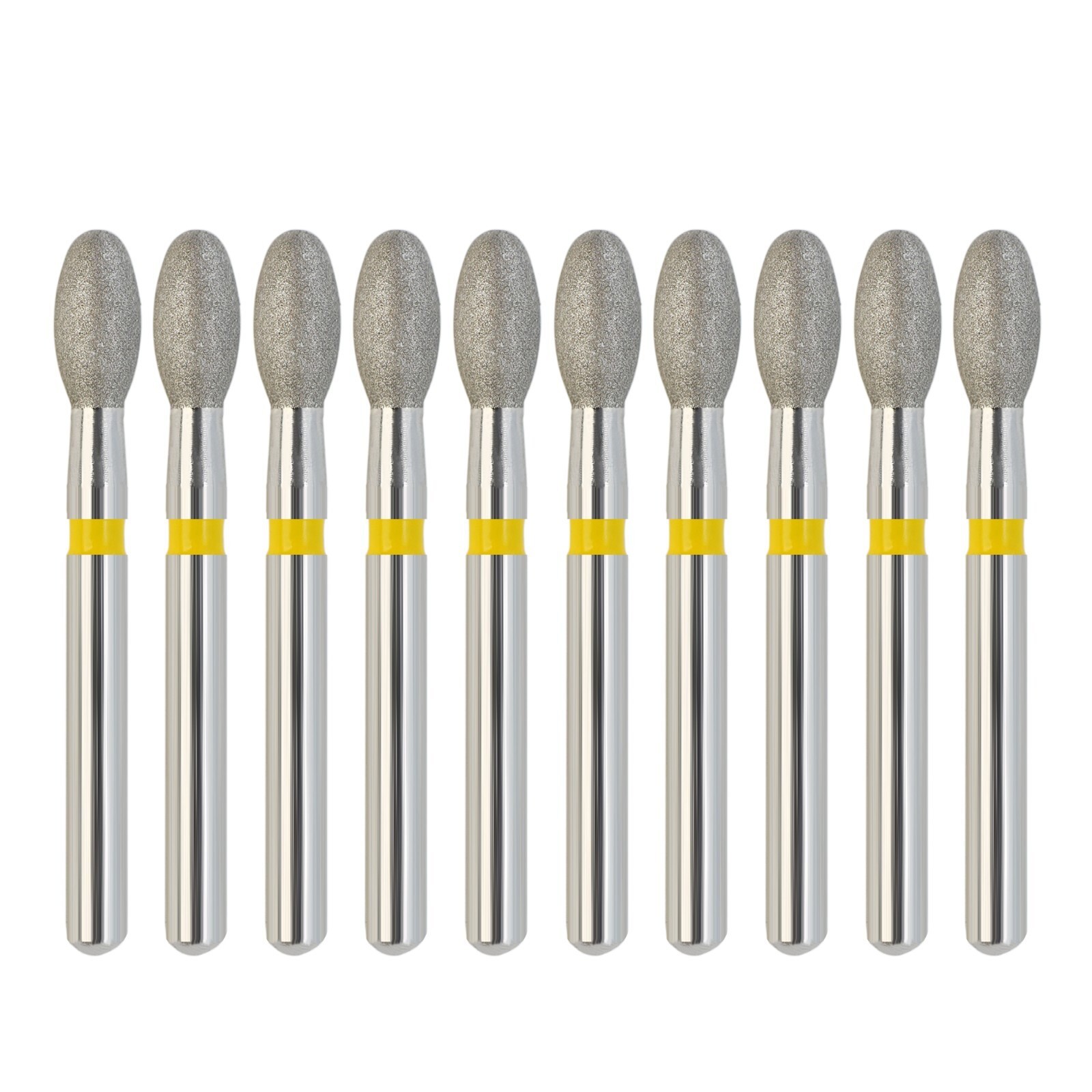 Dental Diamond Burs Football FG 368/023C 379-023F Egg Shape Coarse High Speed