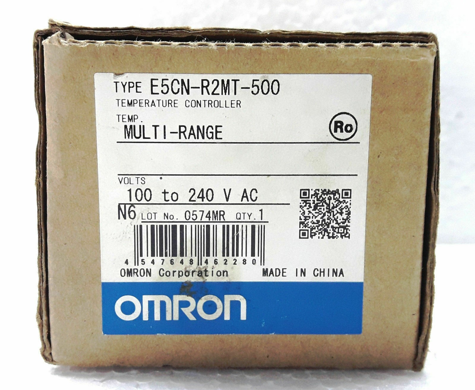 NEW good OMRON Temperature Controller E5CN-R2MT-500 100-240V E5CNR2MT500