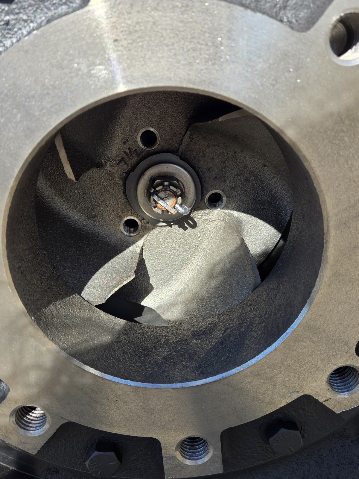 HAYNES VERTICAL CENTRIFUGAL PUMP 6552-9 SIZE 6x6x10L.