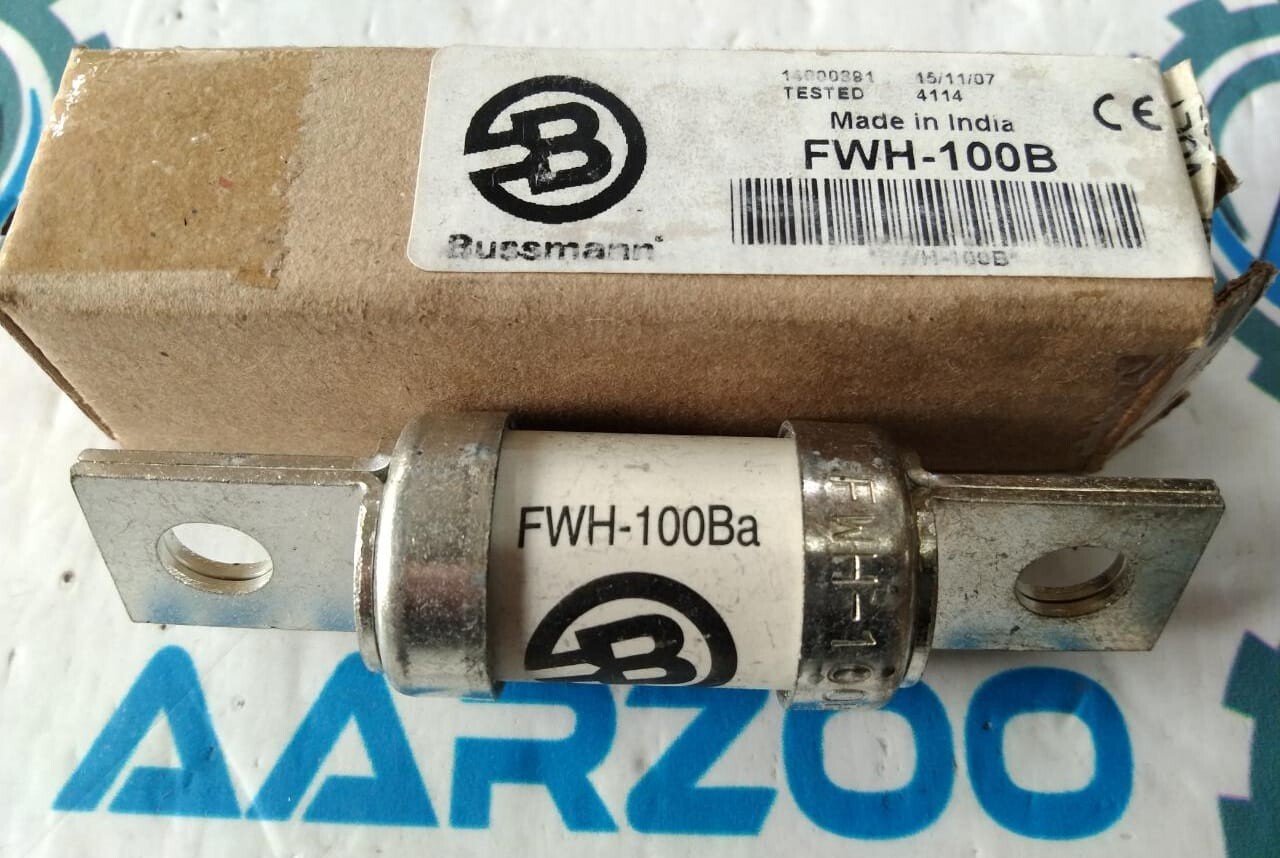 Bussmann FWH-100B (FWH100B) 100 Amp (100A) 500V Fast Acting Fuse 1set=5pcs