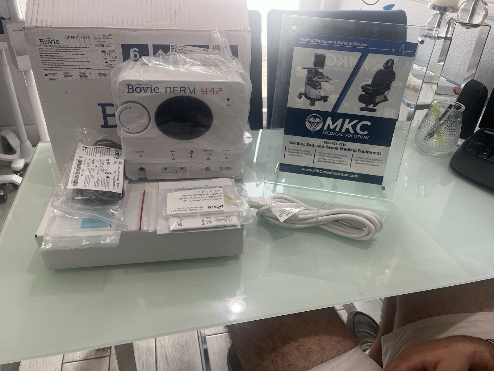 Bovie Hyfrecator A942 High Frequency Desiccator 40W Electrosurgical Generator