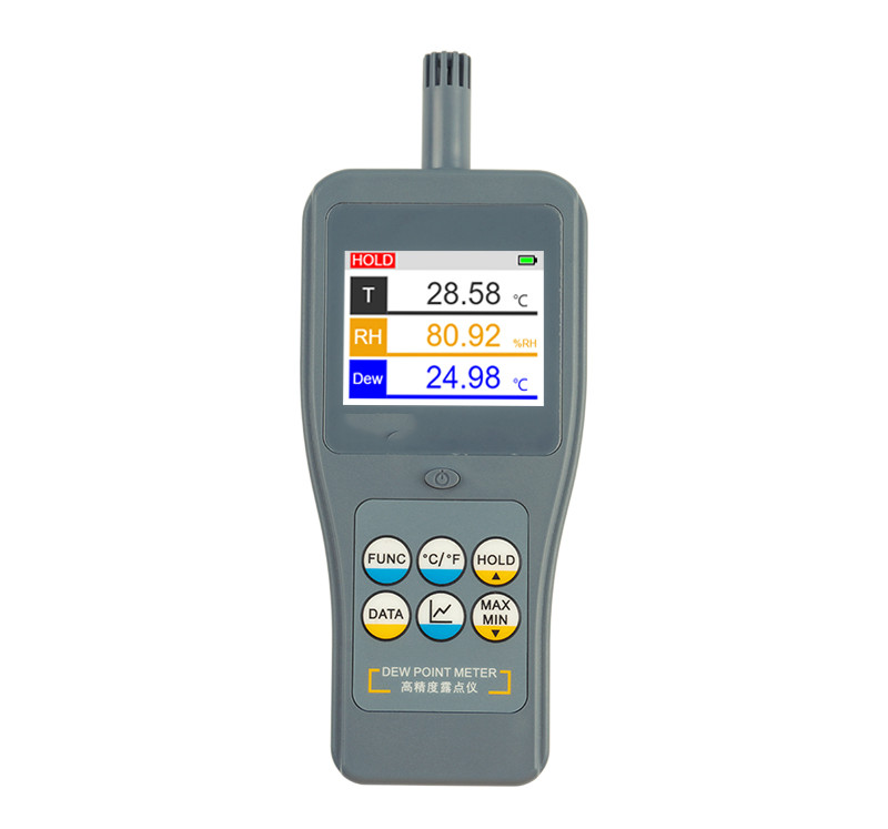 Integrated Dew Point Meter with Ambient Temperature Range -40~125°C (-40~257°F)
