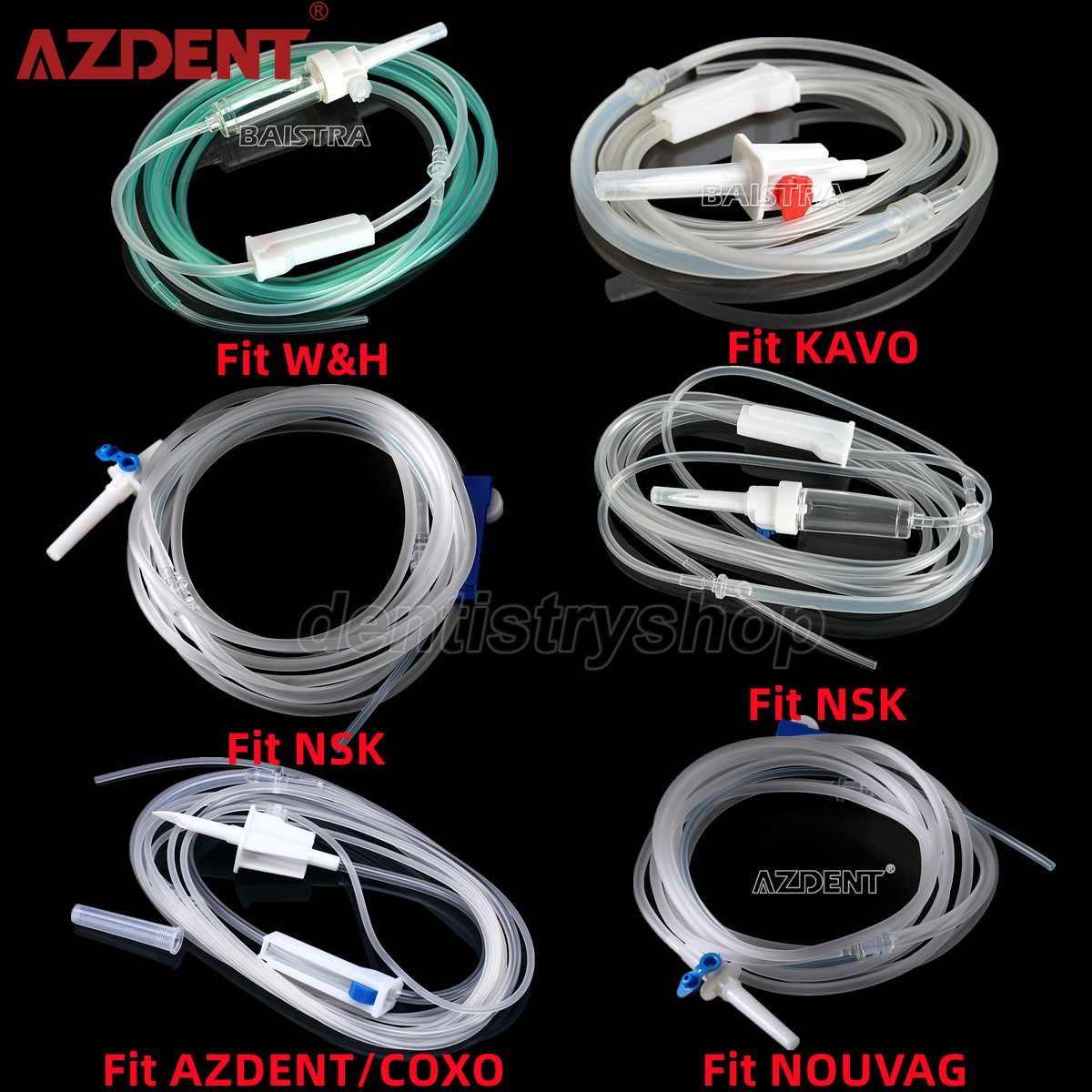 AZDENT Dental Implant Motor Brushless Surgical System/Implant Irrigation Tubings