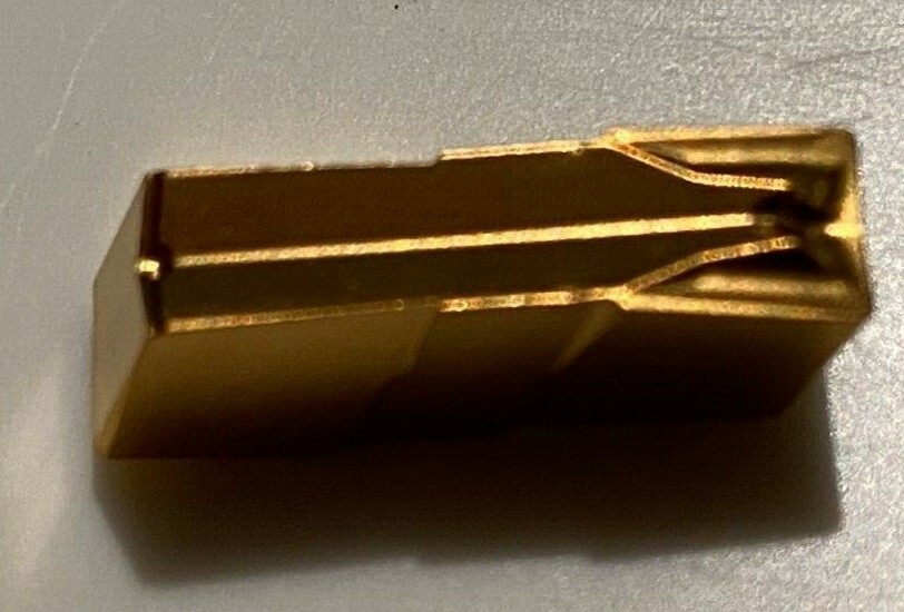 ANN 3A, GRADE MX 520 TiN COATED CARBIDE INSERT, MAXUM, NEW, 10 INSERT/LOT, USA