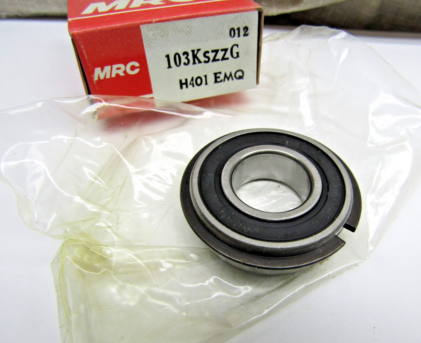 MRC SKF 103KSZZG 17mm x 35mm x 10mm Sealed Snap Ring Bearing 6003-2RSNR C3