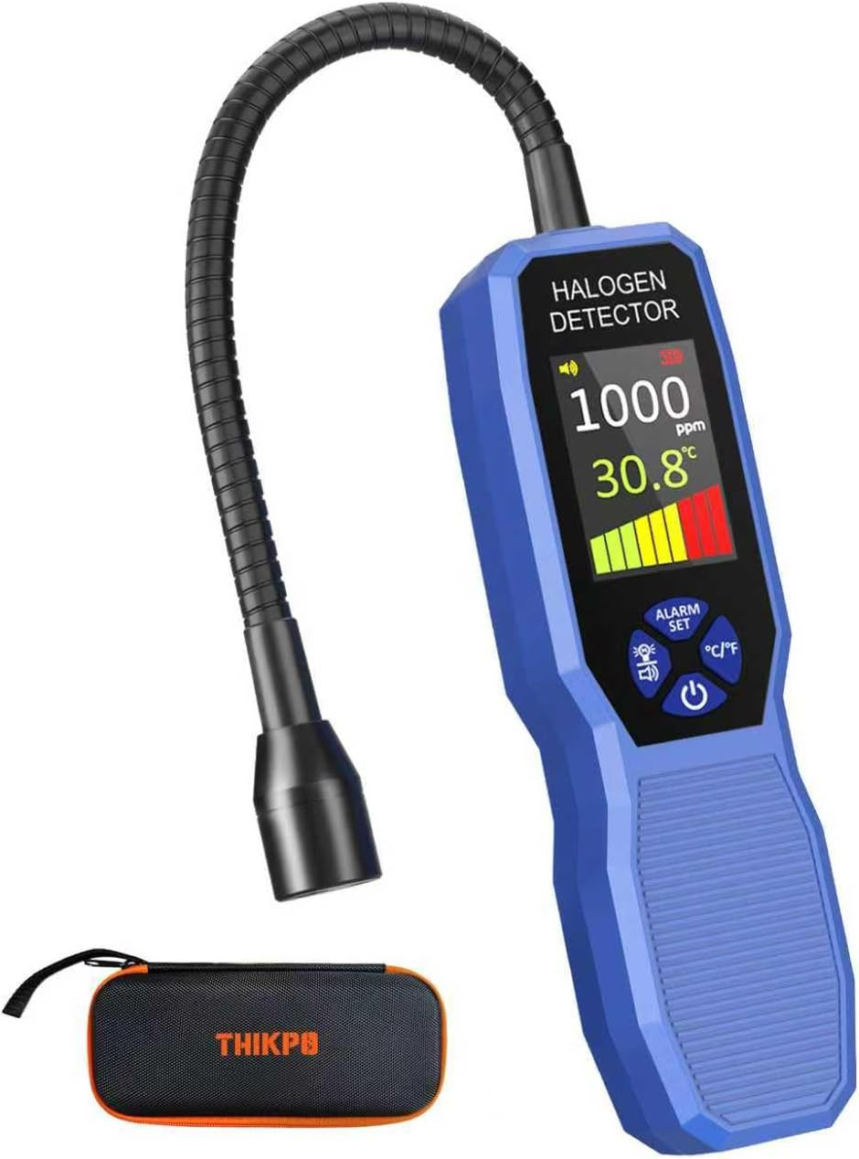 Automotive Freon Leak Detector HVAC, Professional Refrigerant Leak Detector with