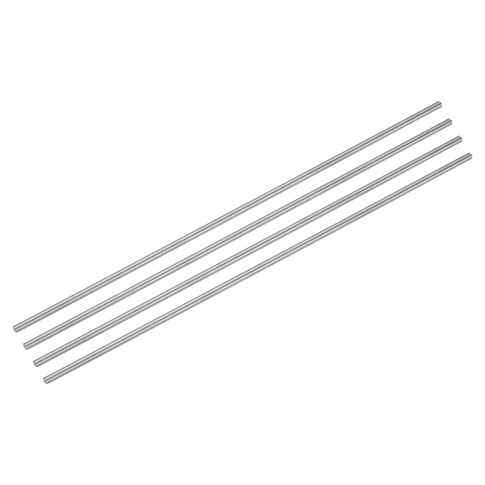 4Pcs Titanium Round Rod 0.1″ Dia(2.5mm) 8″ Length TC4 Titanium Solid Bar