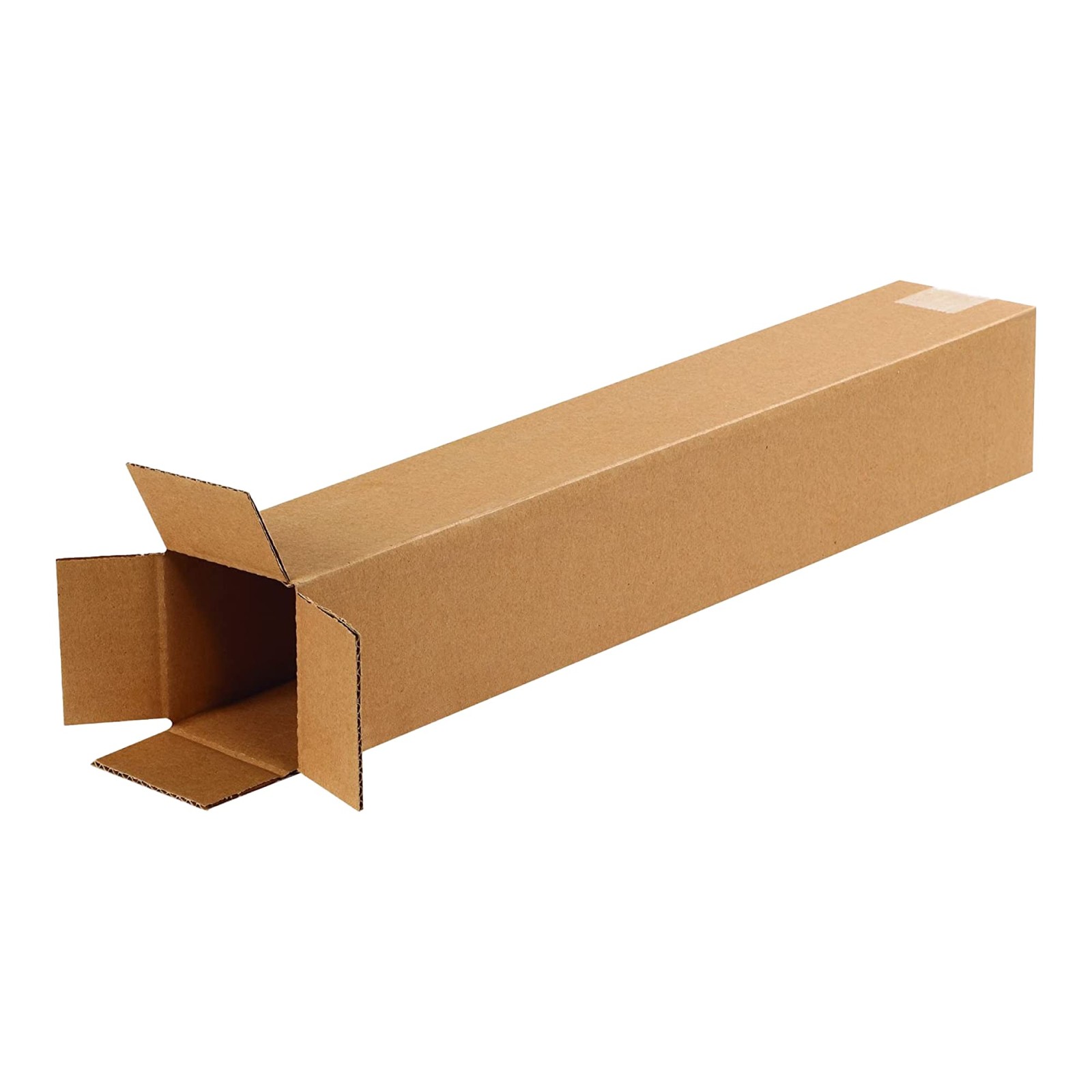 BOX USA 4x4x24 Tall Corrugated Boxes, Tall, 4L x 4W x 24H, Pack of 25 | Shipping