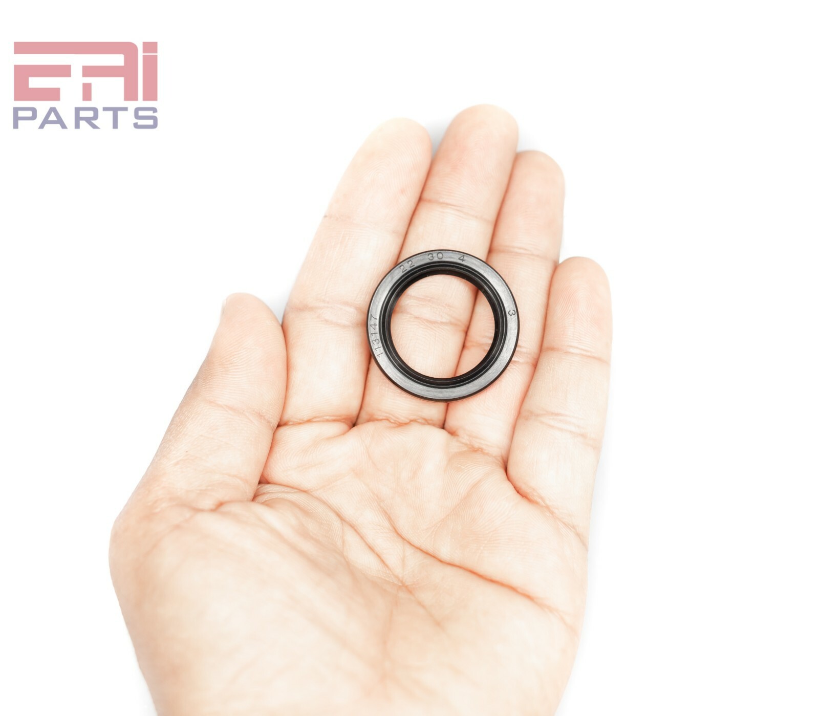 EAI Metric Oil Shaft Seal 22x30x4mm Dust Grease Seal TC Double Lip w/ Spring