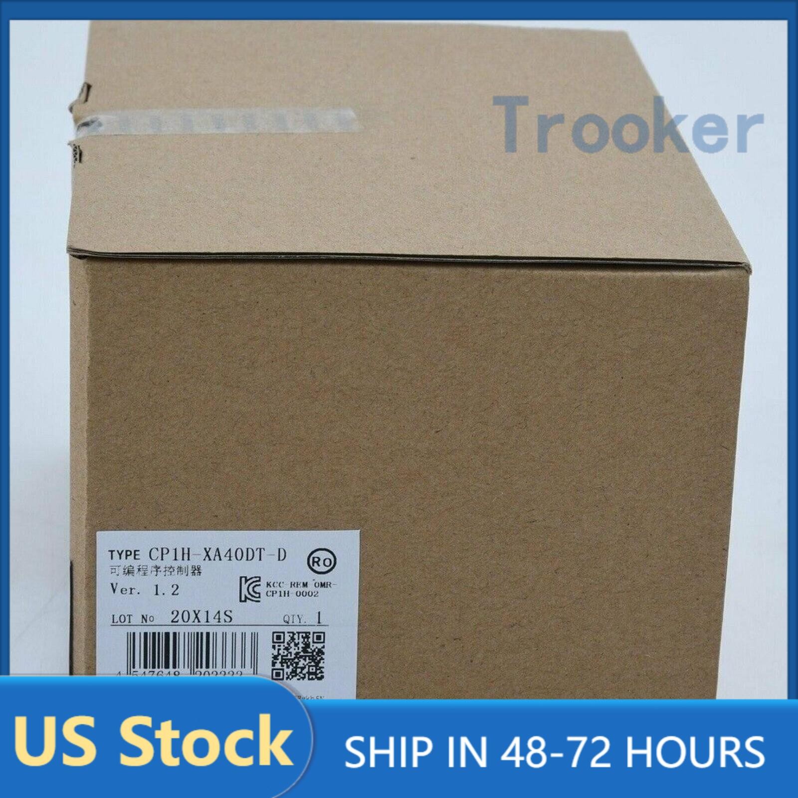 New Omron CP1H-XA40DT-D PLC Module CP1HXA40DTD In Box US Free TAX