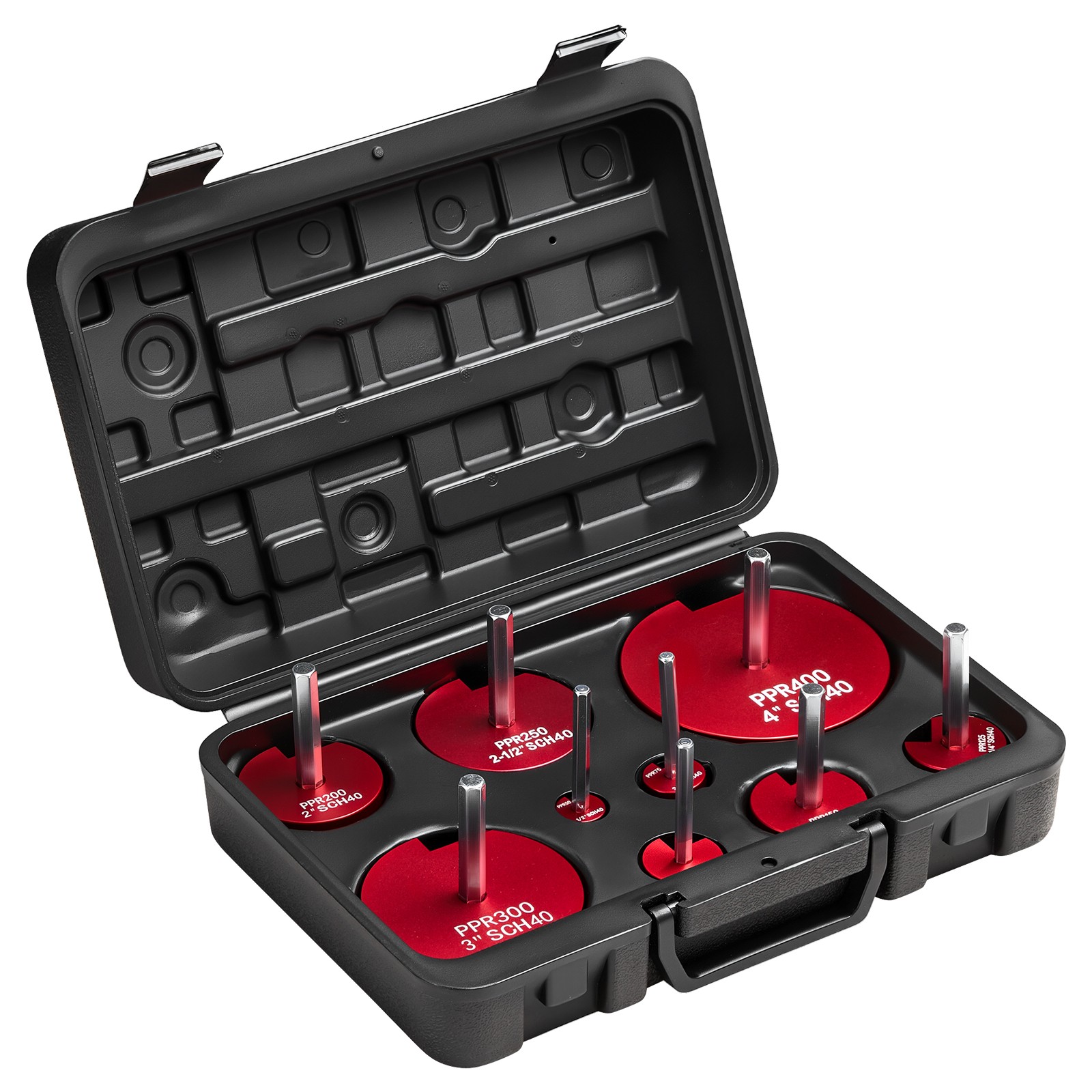 Uimoso PVC Pipe Reamer Kit with 9 Pieces for SCH40 and ABS Pipes