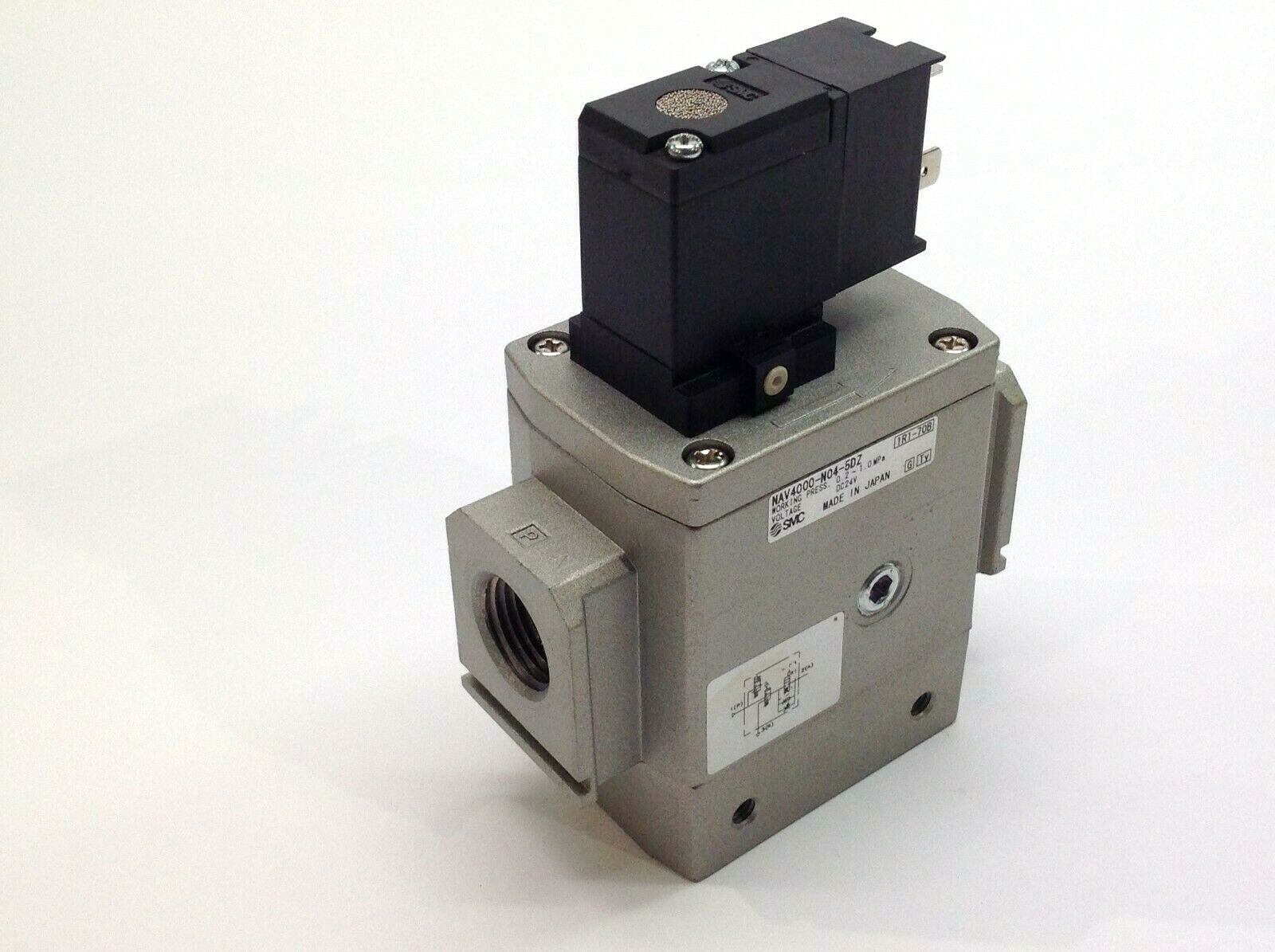 SMC NAV4000-N04-5DZ Soft Start Solenoid Valve