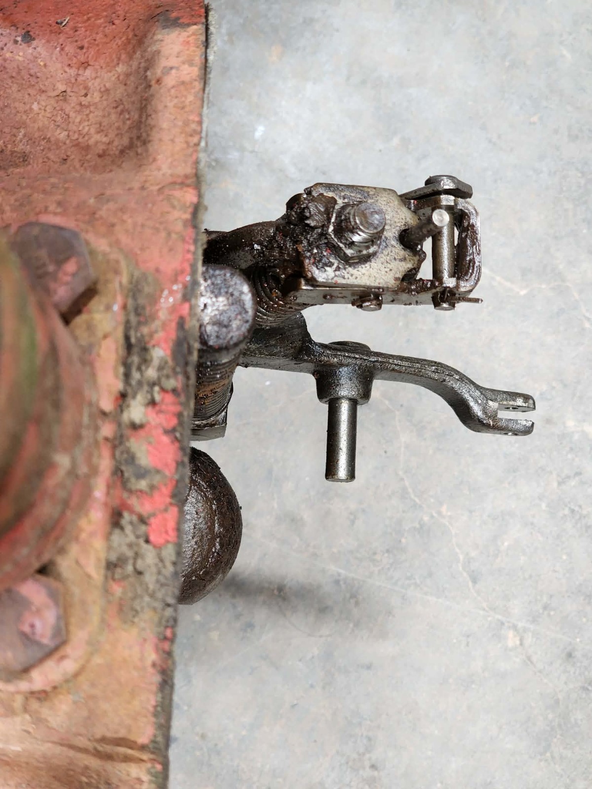 Ford 640 Tractor 3pt Hydraulic Lift W/ Lift Arms & Rockshaft Top Plate – 600 601