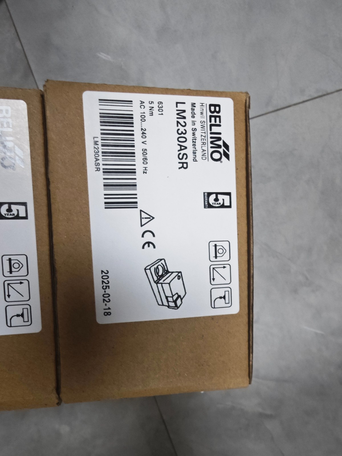 Belimo LM230ASR 5NM AC100-240V Damper actuator original 2-10V adjustabl