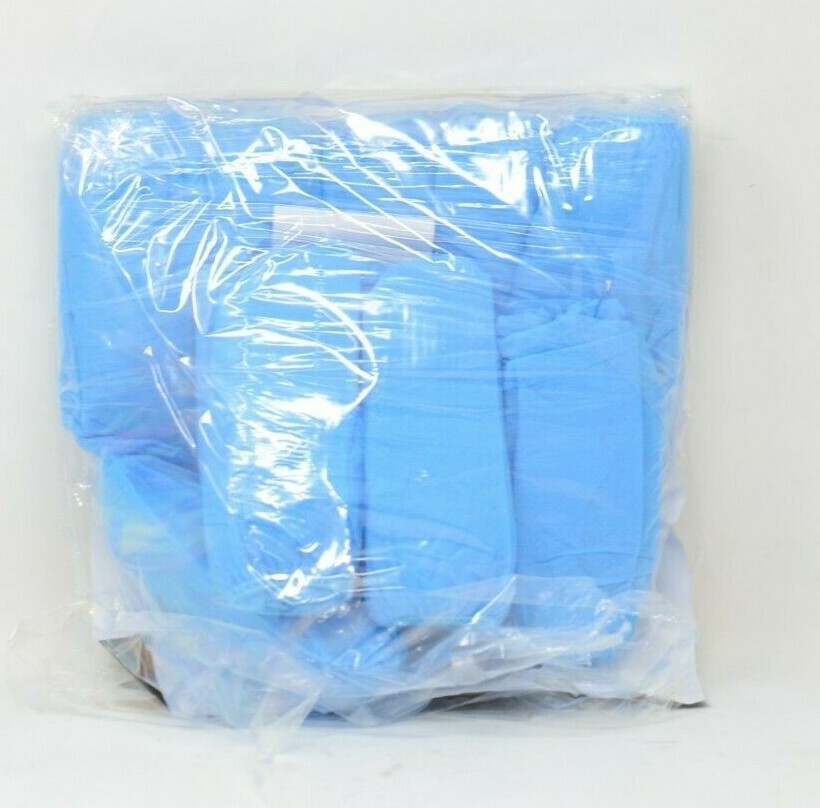Comsal Non-Woven Non Slip Disposal Shoe Covers, 70 Covers, 300 GSM