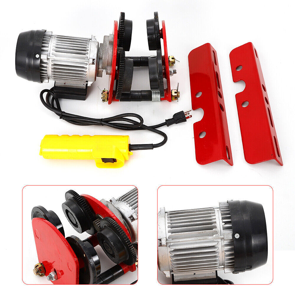 1 Ton Electric Chain Hoist Motor Speed 1400r/Min Power Trolley 500w