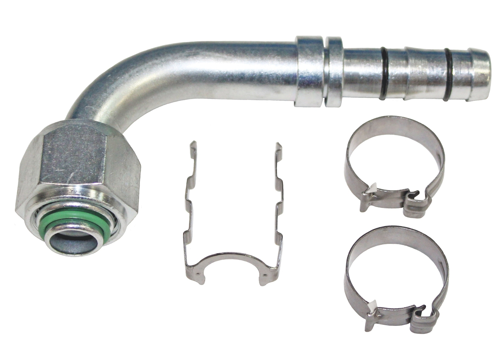 Automotive AC Hose Fitting EZ Clip #8 Female 90 70R8698