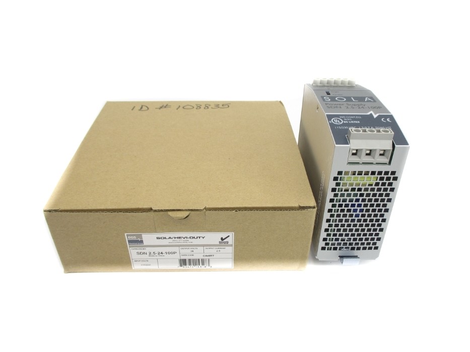SOLA SDN2.5-24-100P 115/230VAC 1.3-0.7A NSMP