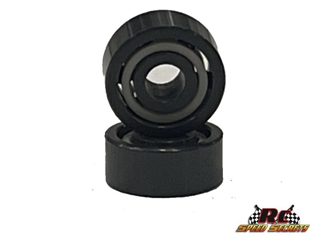 10x15x4mm Si3N4 Full Ceramic Bearing- Black Mamba