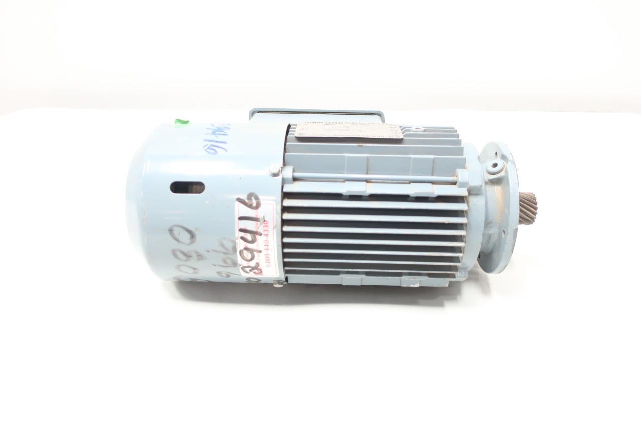 Sew Eurodrive S50A-DFT80N4BM1HR Gearmotor 1680rpm 1hp 330/575v-ac