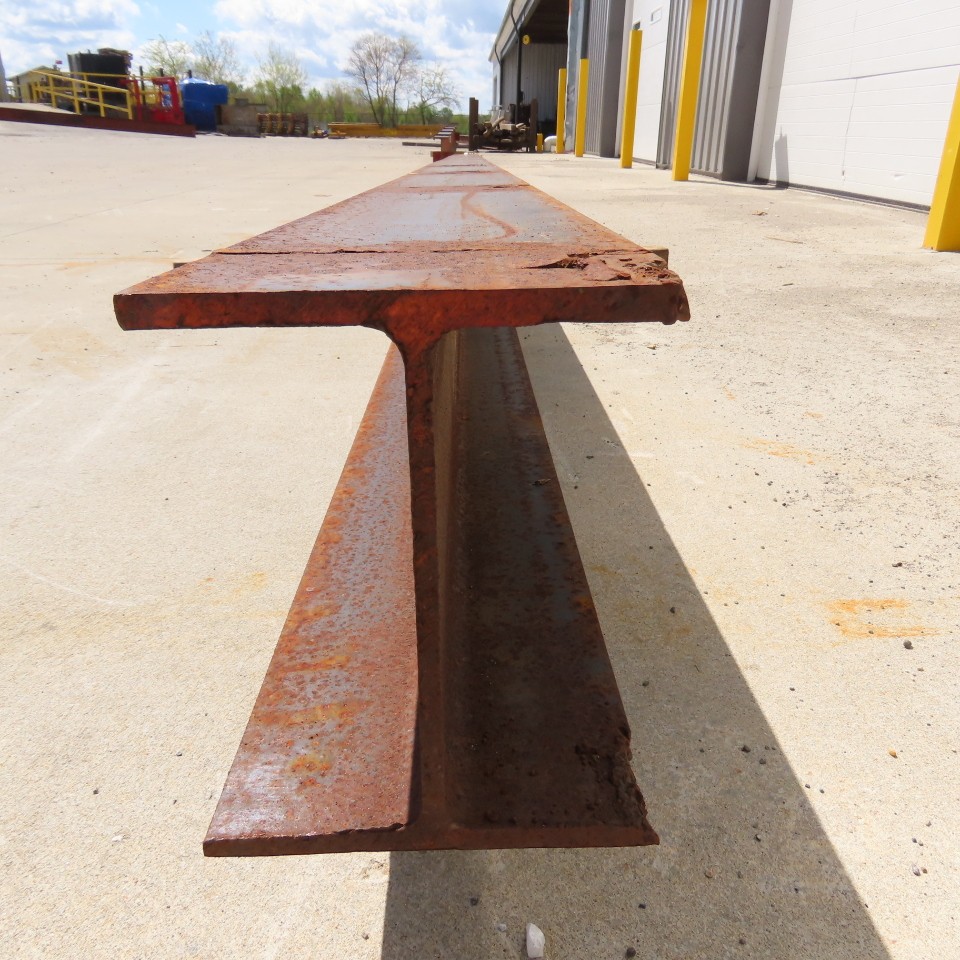 W8 x 28 Standard Steel I-Beam 0.3″ Web 20′ L x 6-1/2″ W 8″ H