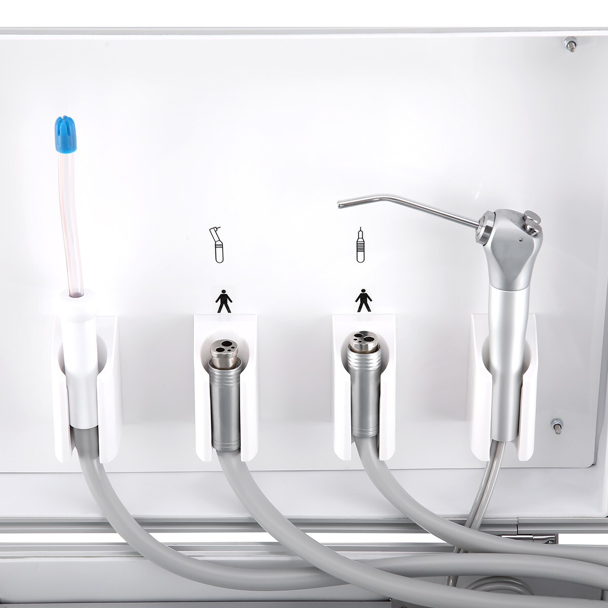 Portable Dental Delivery Unit Treatment Syringe Suction Turbine Air Compressor