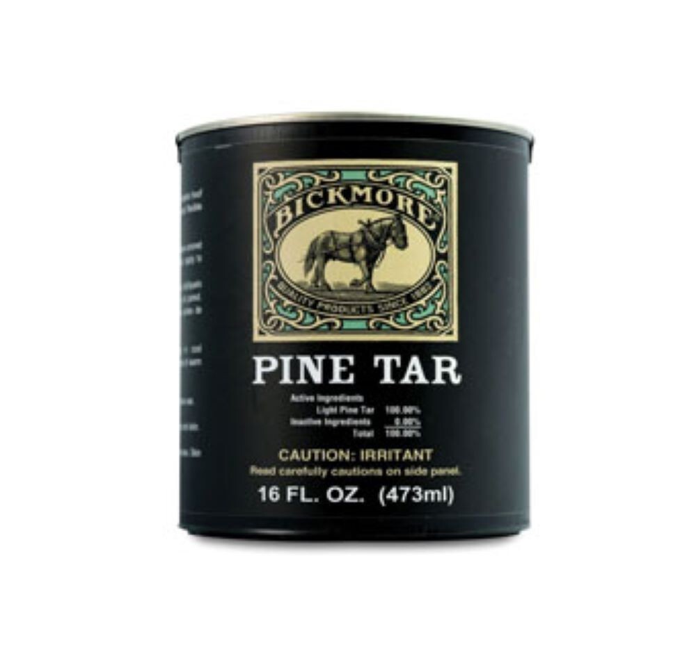 Bickmore Pine Tar 16 oz Horse Hoof Cattle Dehorn Trees Garden