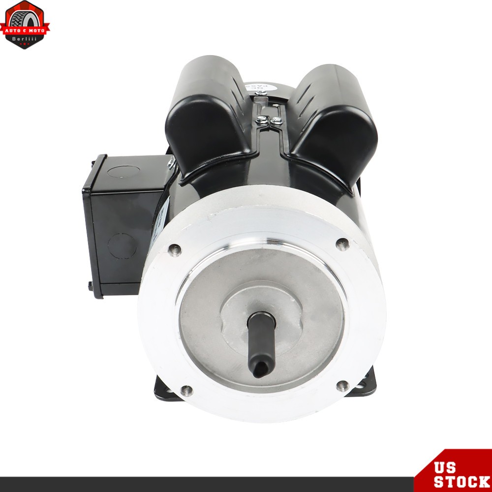 2 HP General Purpose Electric Motor ?C 3450 RPM, 115/230V, TEFC Enclosure