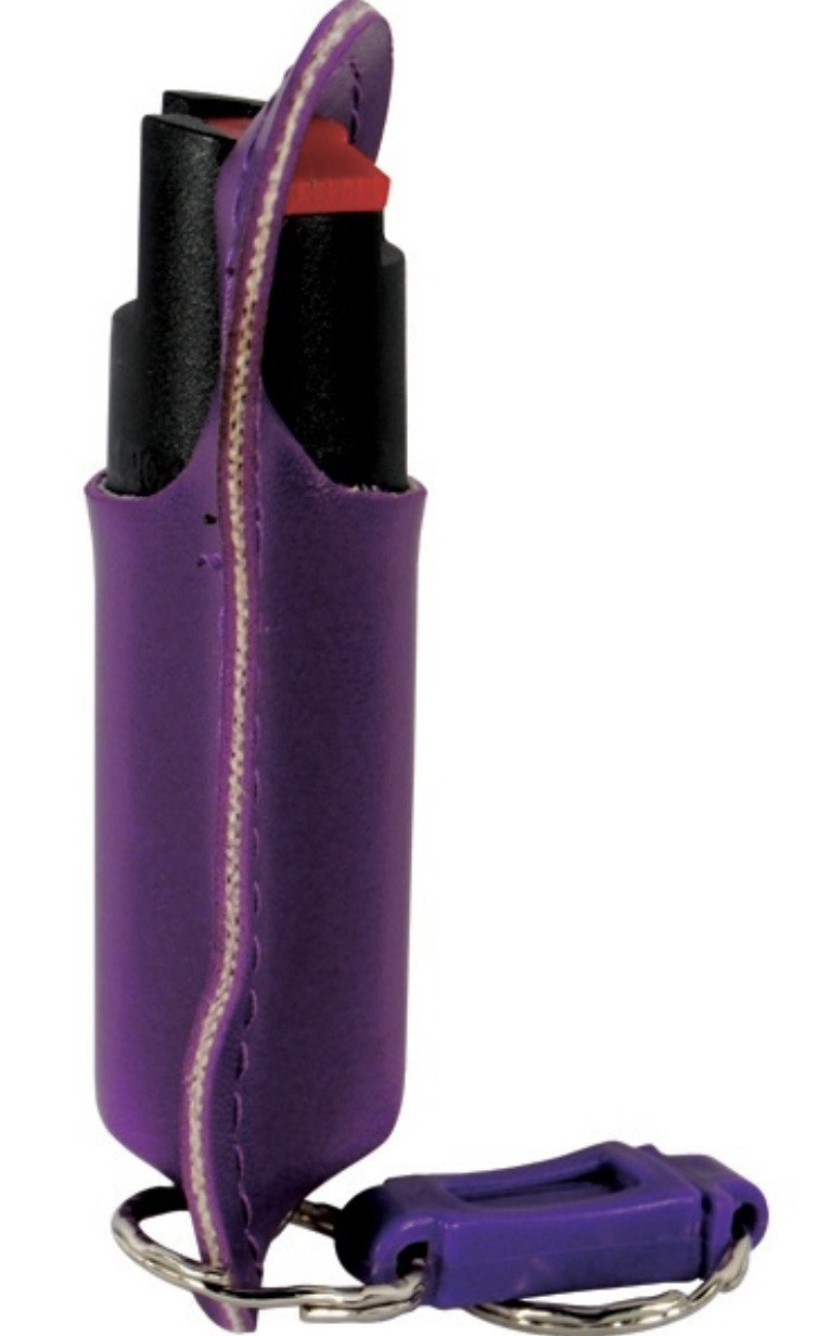 Pepper Spray Security Self Defense Safety Keychain Survivor Women Protection
