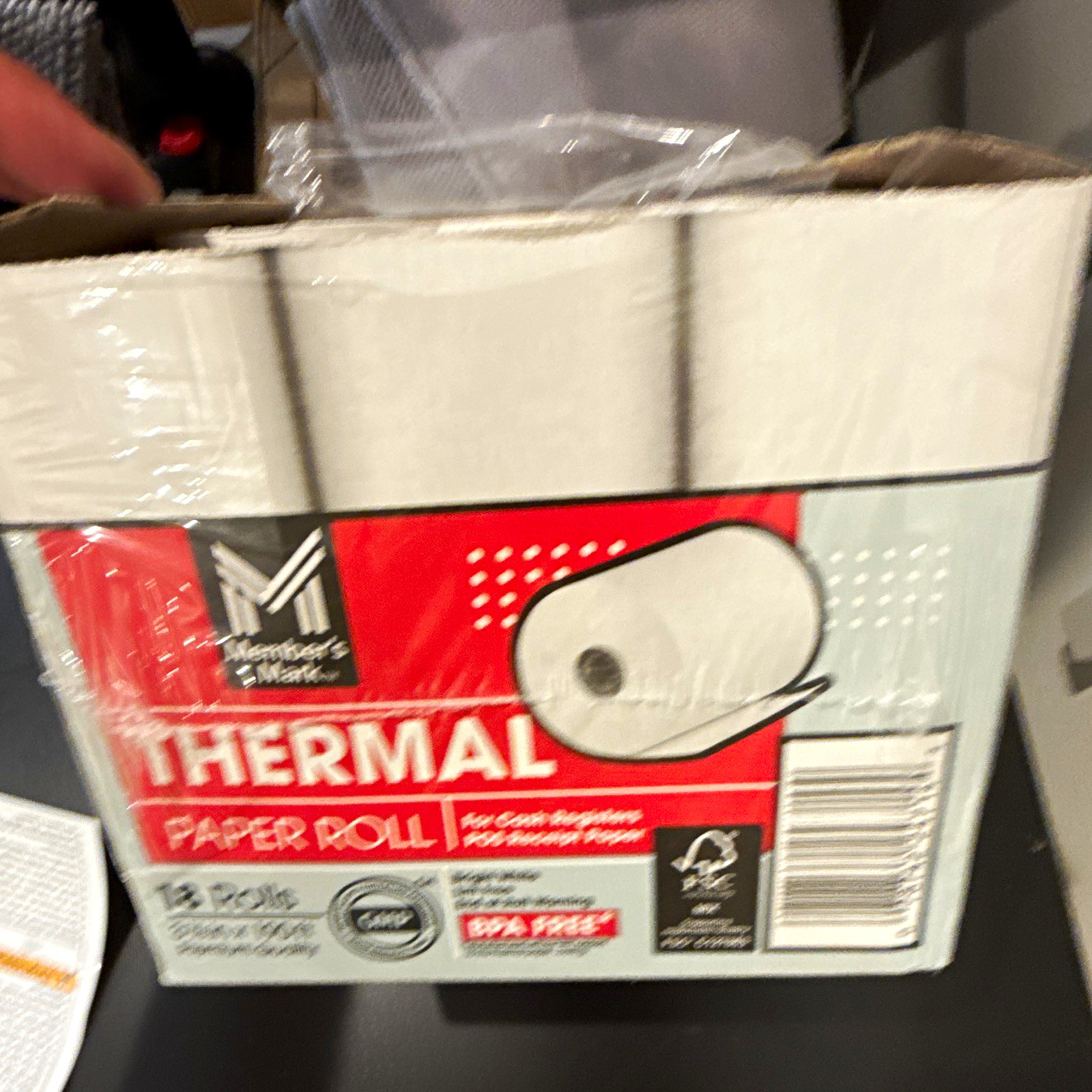 Member’s Mark BPA Free Thermal Receipt Paper Rolls 2 1/4 in (57mm) – 11 rolls