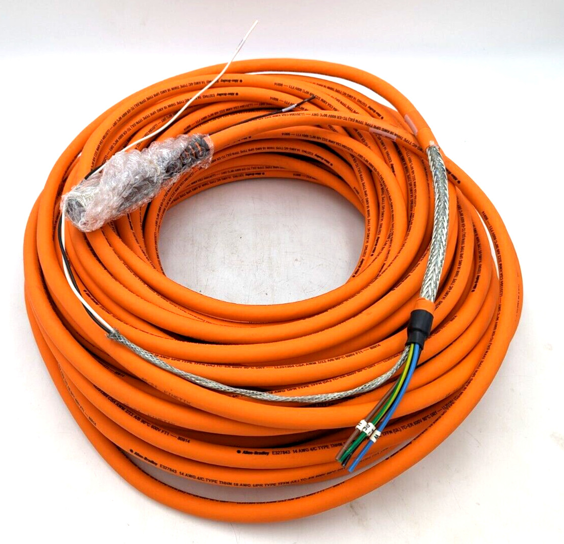 Allen Bradley 2090-CPBM7DF-14AA40 motor power cable with brake, 40m