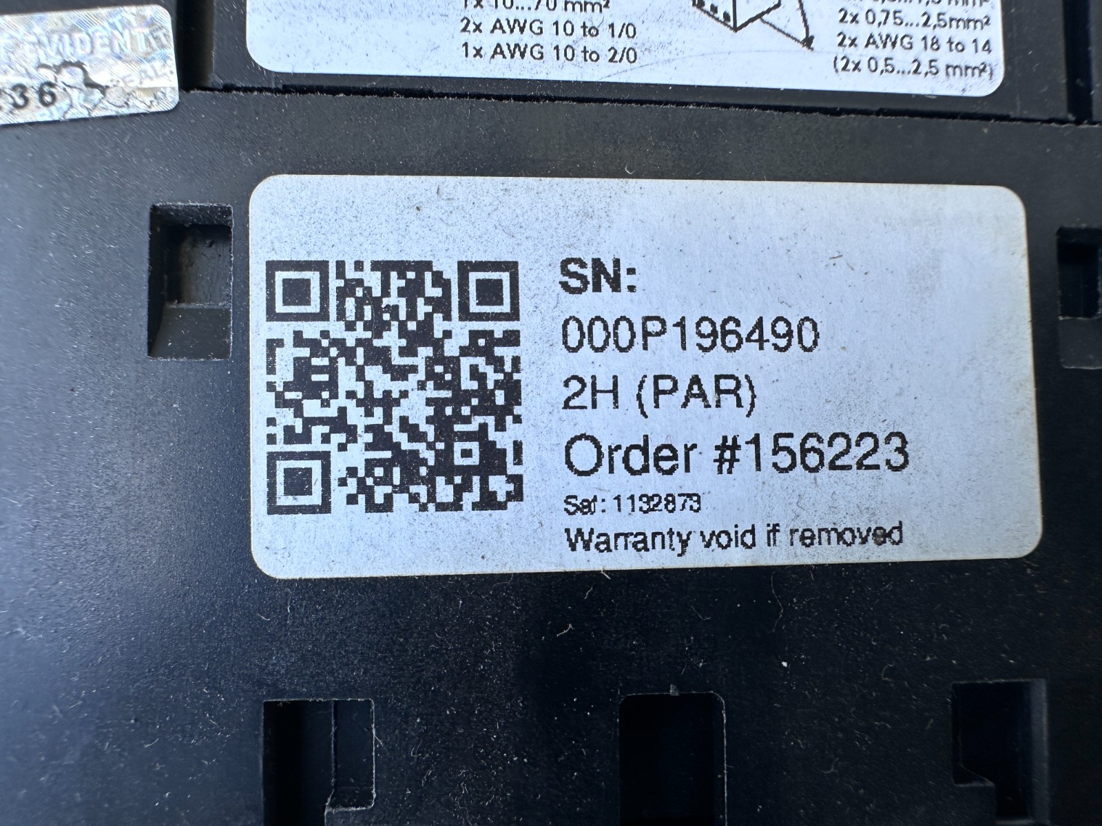Siemens 3ZX1012-0RT04-1AA1, plus 3RH1921-1HA22 aux contactor
