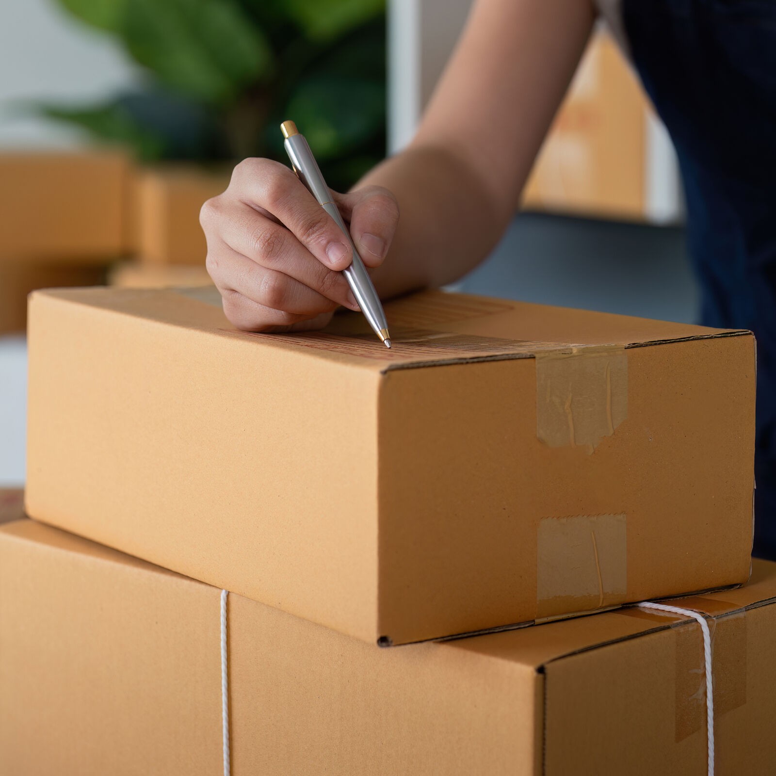 20 x 20 x 4″ Flat Corrugated Boxes, ECT-32 Brown Shipping/Moving Boxes 10 Boxes