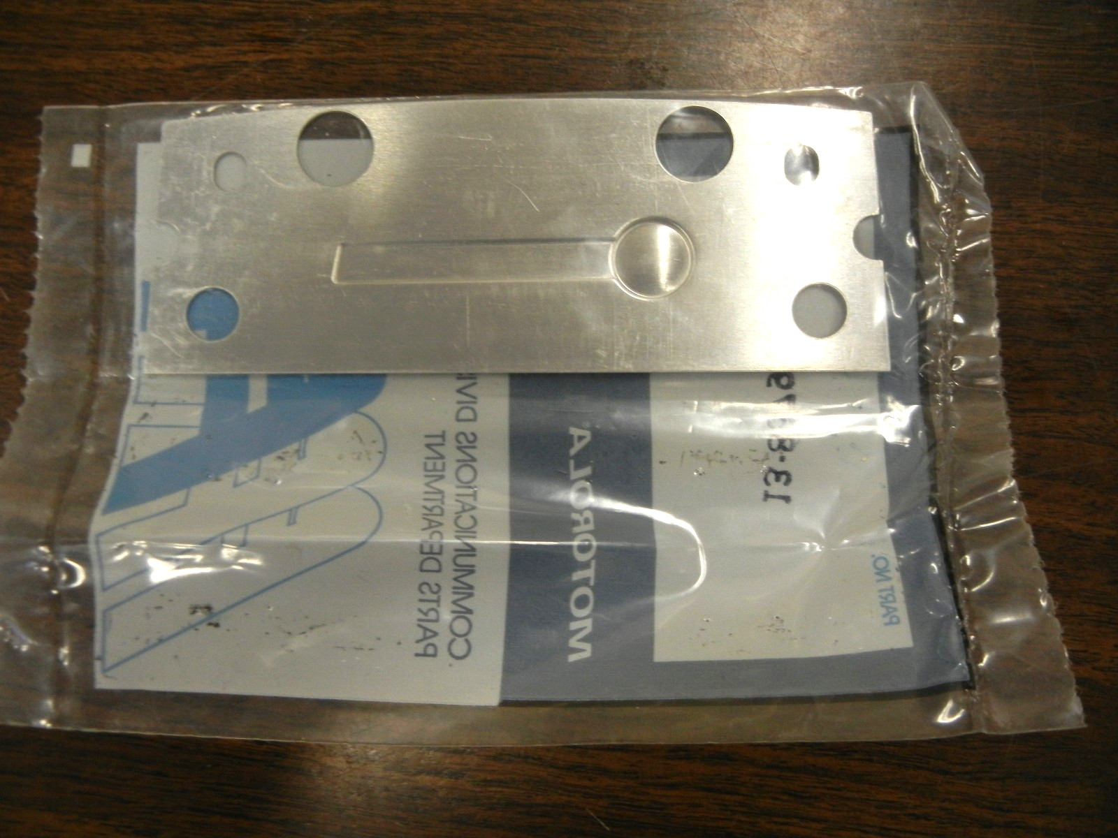 Motorola MOTRAC, MOTRAN Control Head Escutcheon 2-Frequency NOS