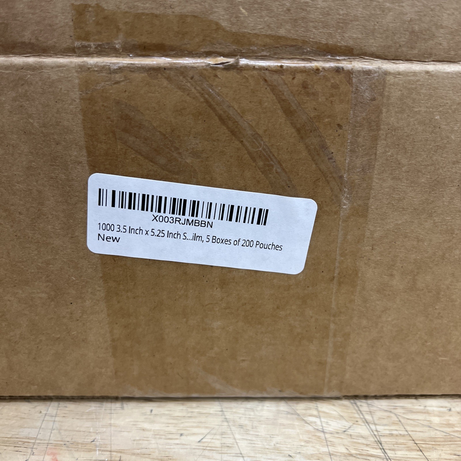 5 Boxes of 200 Plastcare USA 3.5″ x 6.5” Self Seal Sterilization Pouches (1000)