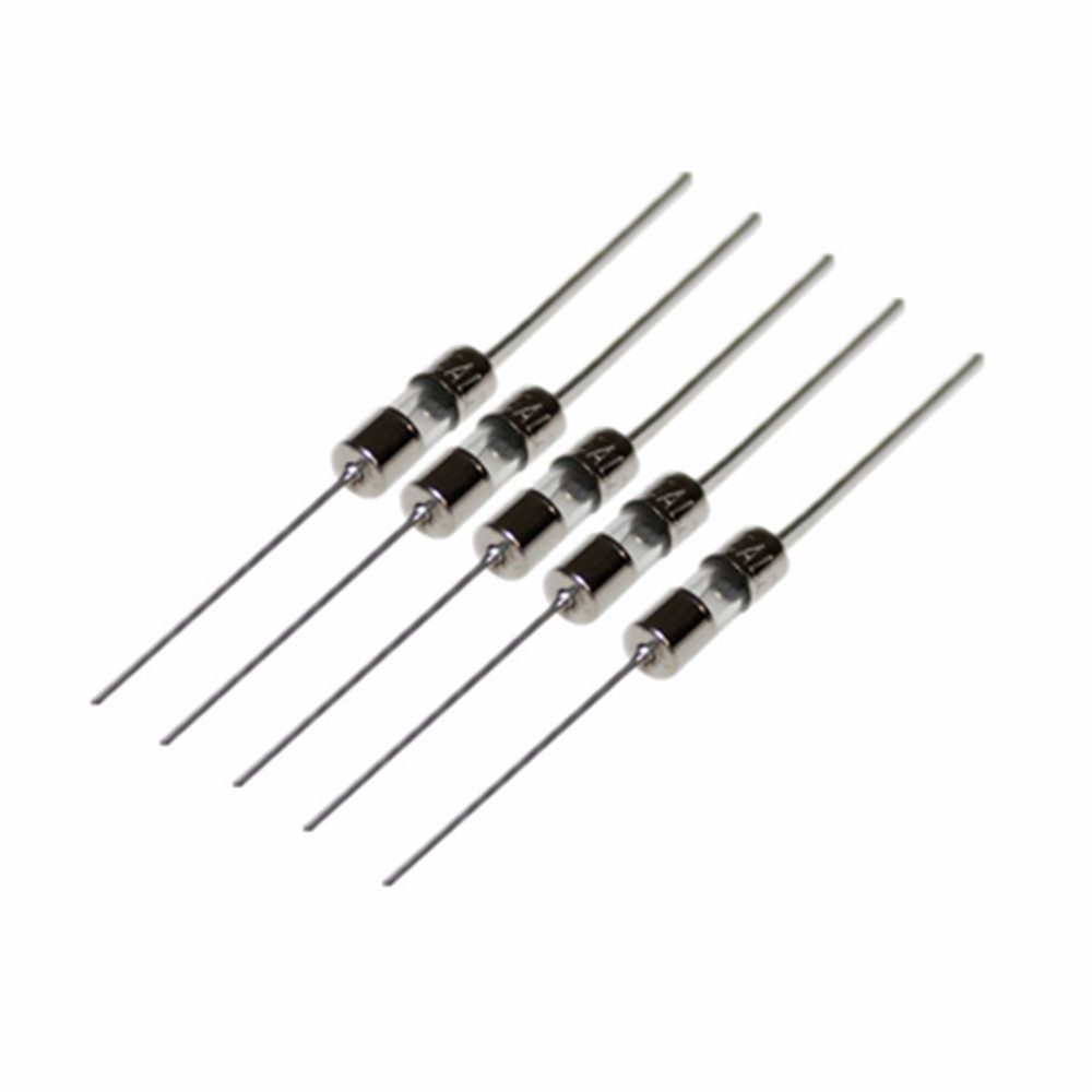 10Pcs F0.5AL250V 0.5A 250V Axial Fast Blow 0.5 Amp Fuse Glass 3.6x10mm