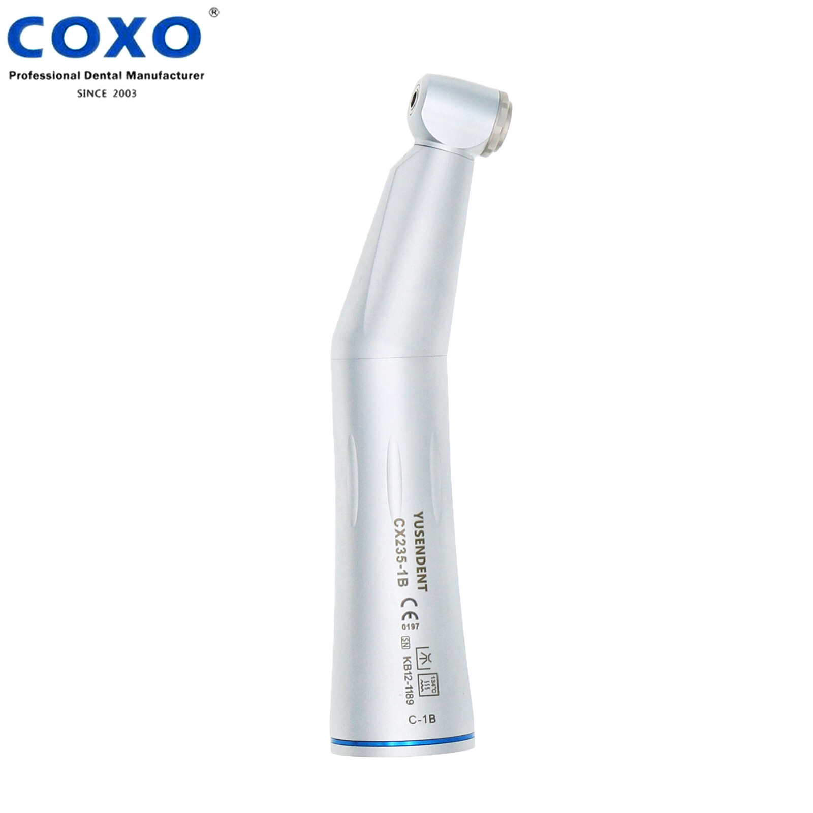 COXO Dental Low Speed Handpiece NSK S MAX M25L Inner Water Contra Angle CX235-1B
