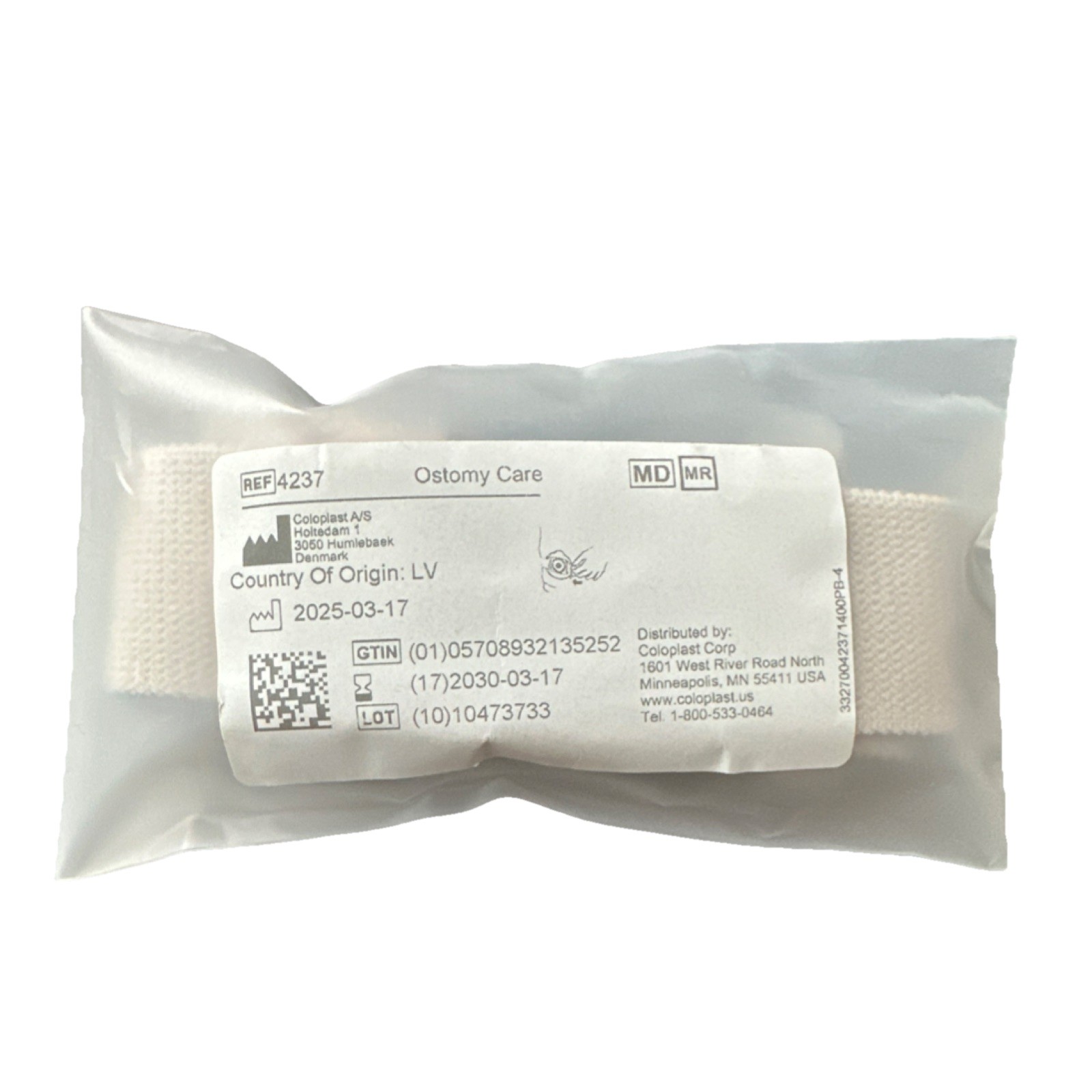 Coloplast Brava Belt for SenSura Mio Ostomy Support Belt