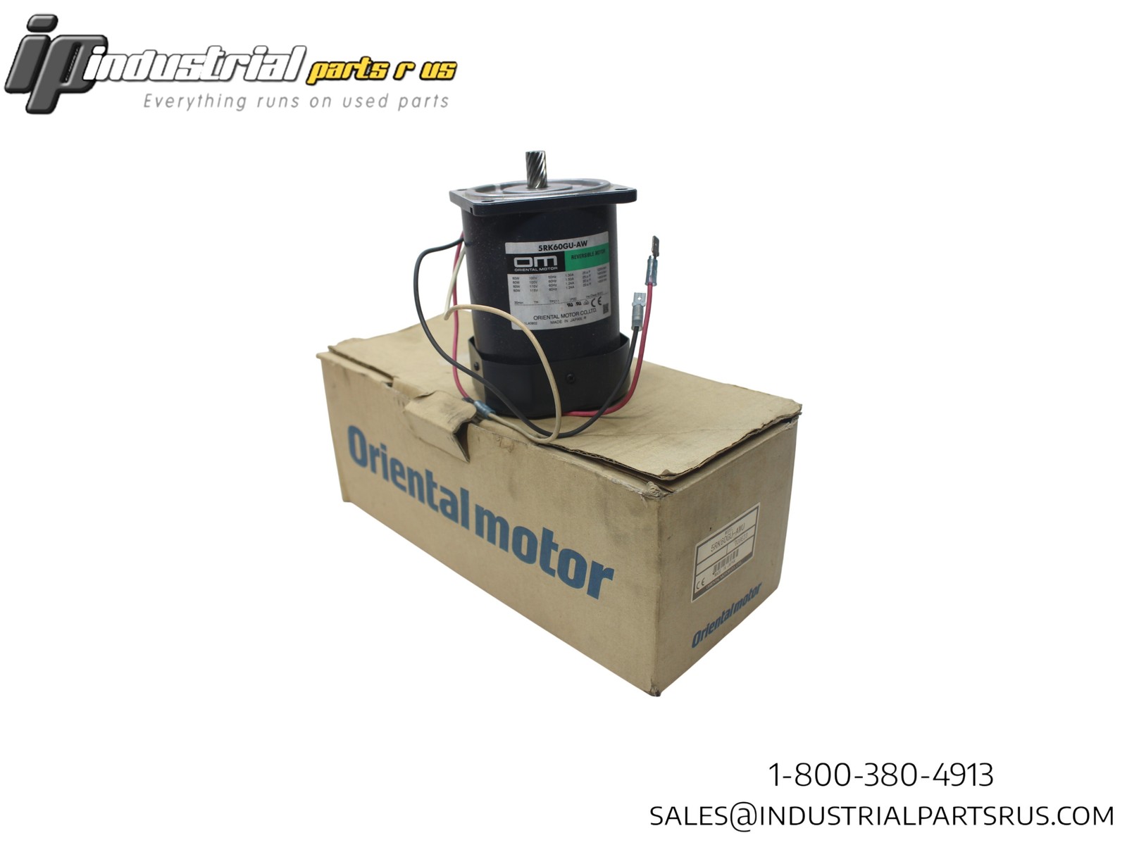 Oriental Motor 5RK60GU-AW Reversible Motor 60W 100V
