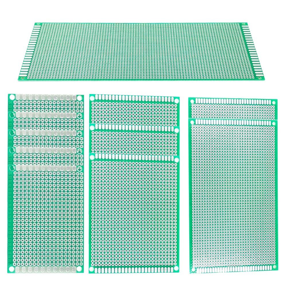 11 Pcs Large PCB Board Kit10x22 CM15X9CM 9X7CM 7X5CM Blank PCB Circuit Board …