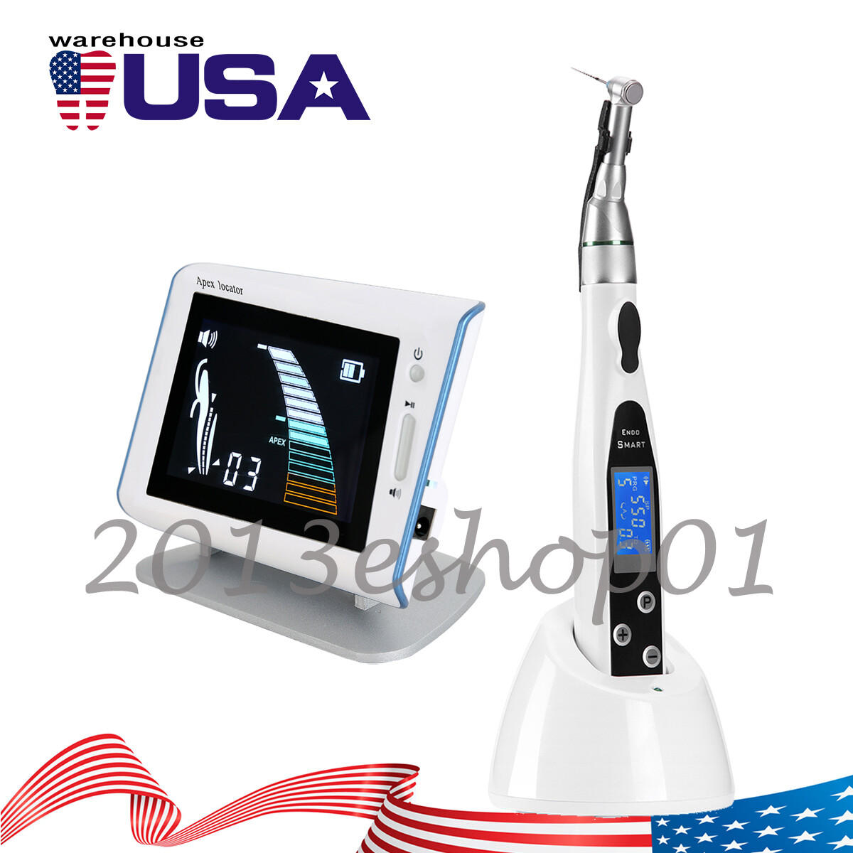 Dental Wireless Endo Motor With LED Treament / Root Canal Apex Locator