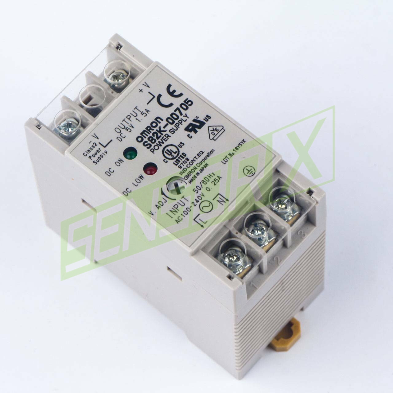 NEW Omron S82K-00705 5V 1.5A switching power supply (1Pcs)