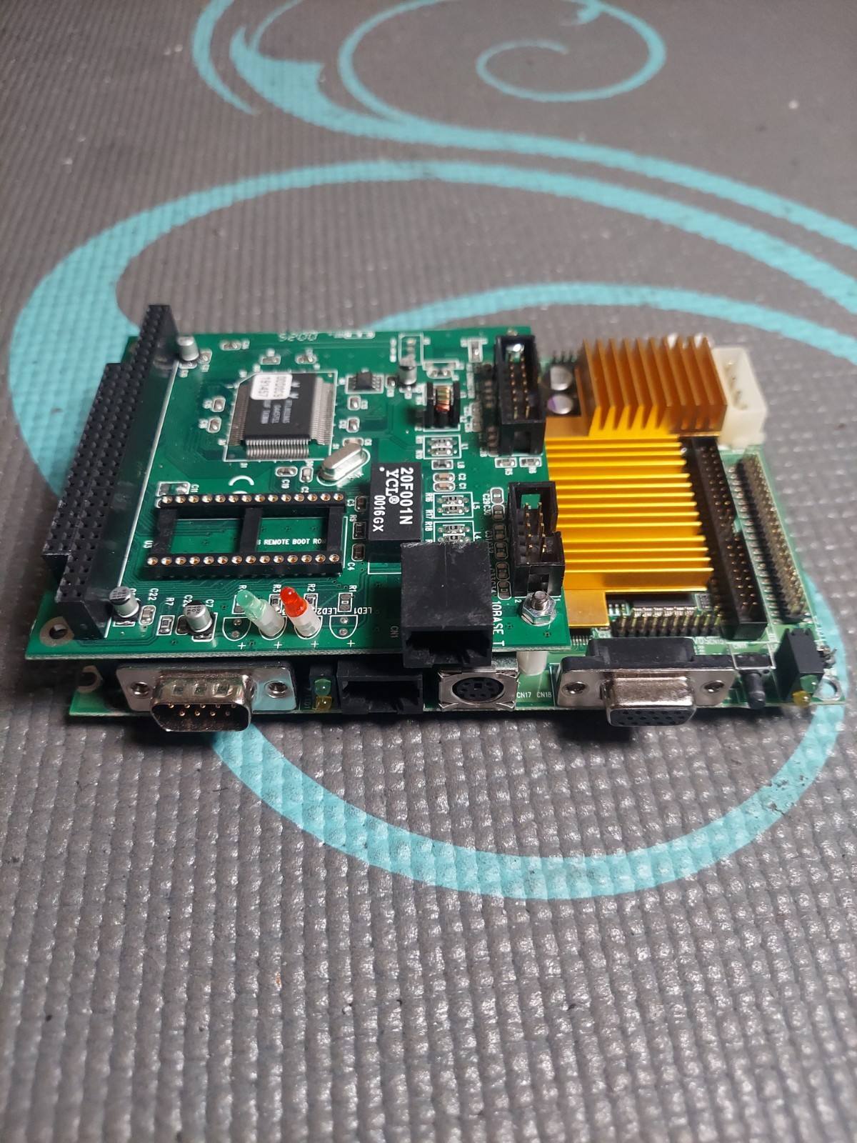 ​Advantech PCM-5820 Rev.A1 SBC Geode GXM-233 + Advantech PCM-3660 C1 Ethernet PC