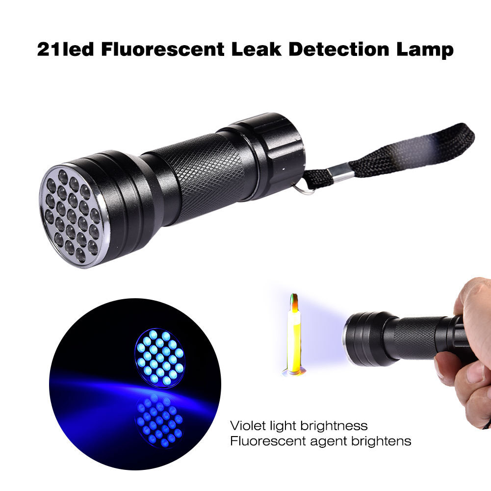 UV Dye & Torch Kit Leak Detection Dye For Oil & Fuel Petrol Diesel Leaks