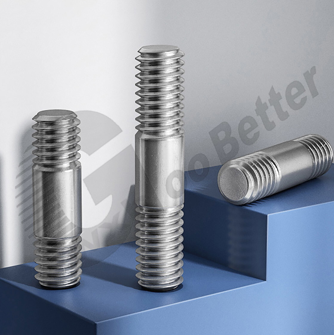 Double-End Stud M3~M16 Metric A2 Stainless Steel Double-End Stud L=20~250mm