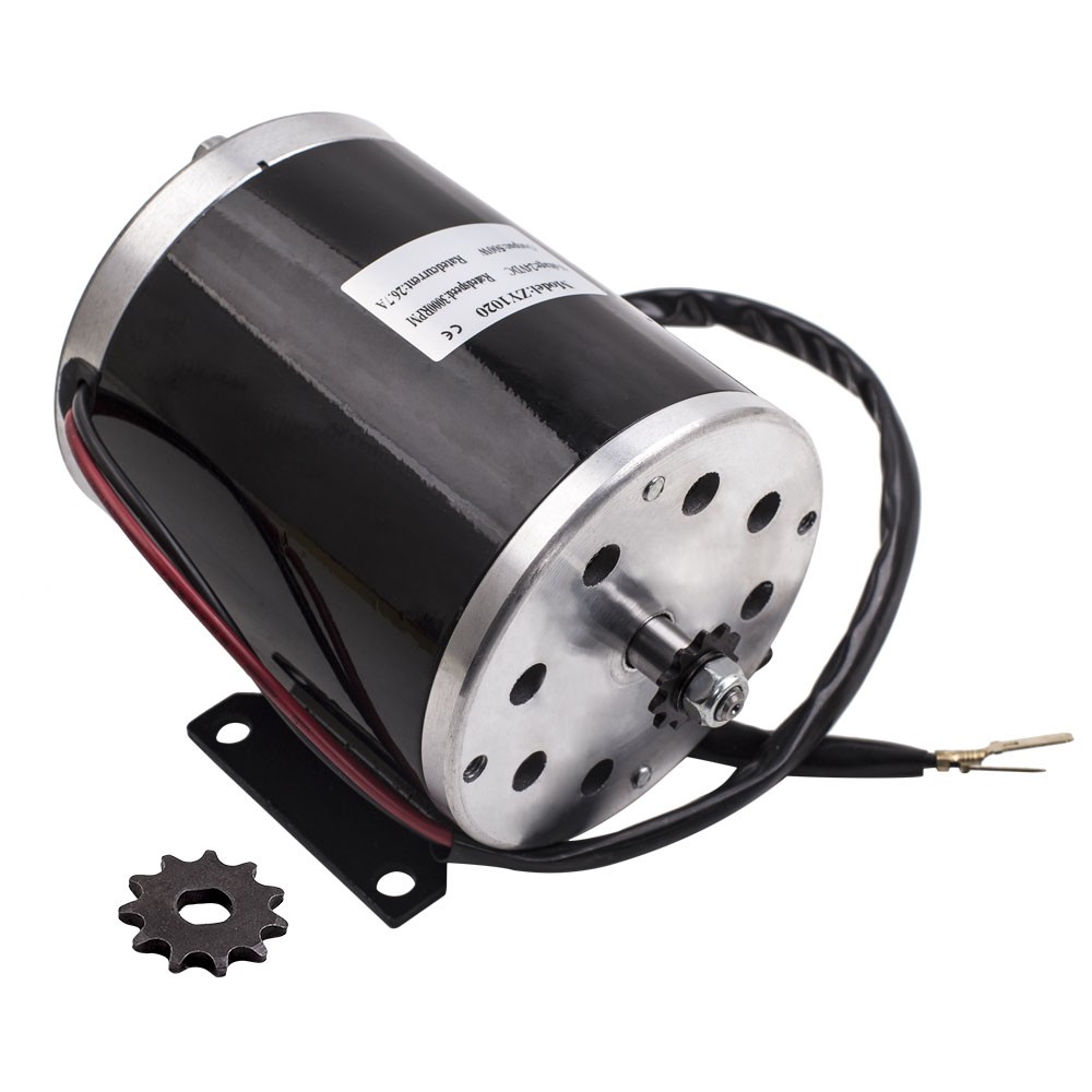 24v Electric Motor 500w Scooter Motor 2800-3000rpm Fit For Mini Bike Or Go-kart